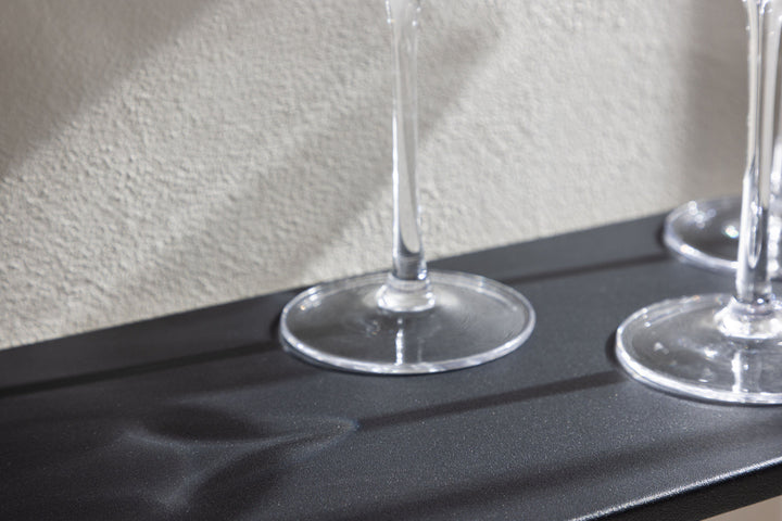 Venture Home Lyon  Wall Shelf  - Black / Powder coated Iron