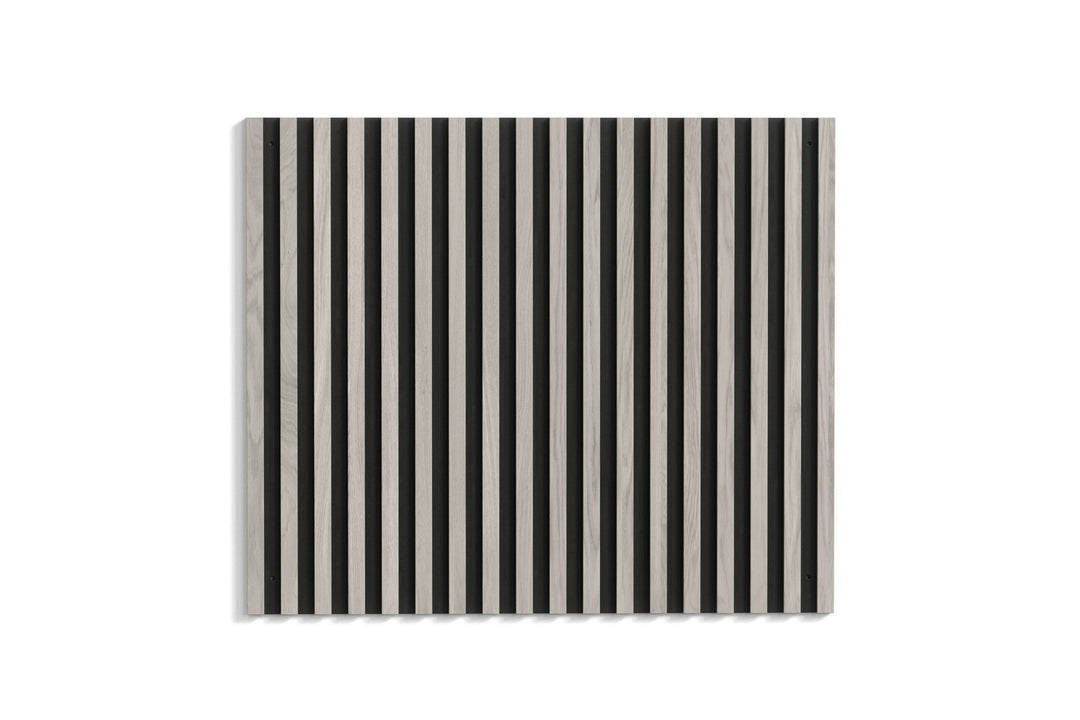 Venture Home Pau Wall Panel- Bed Headboard W94,5 x H80 x B2,8 - Black/Whitewash /  MDF