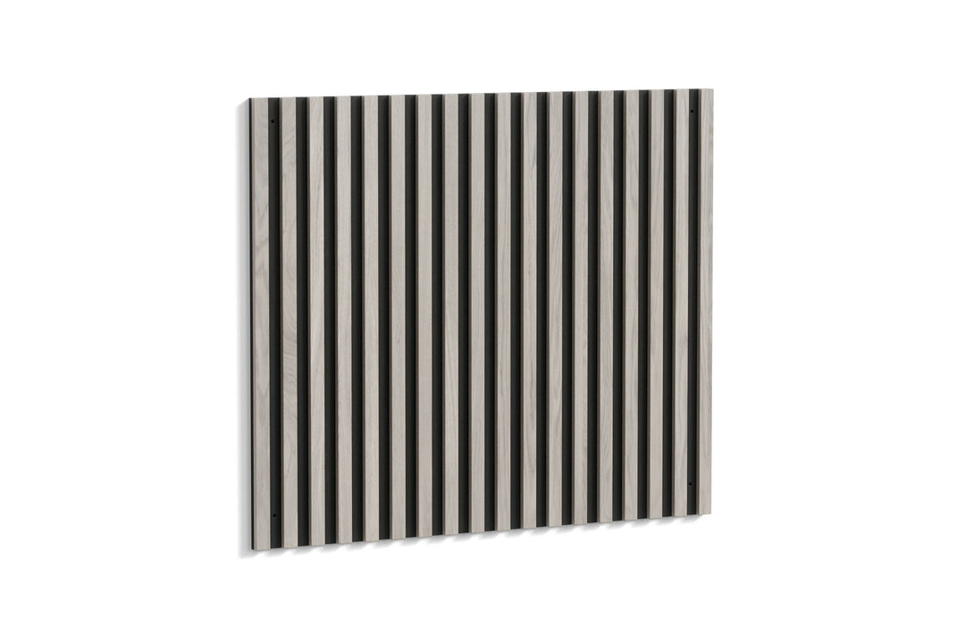 Venture Home Pau Wall Panel- Bed Headboard W94,5 x H80 x B2,8 - Black/Whitewash /  MDF