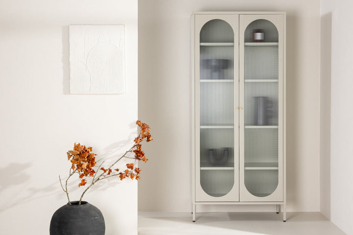 Venture Home Lima Cabinet - Beige  / Beige