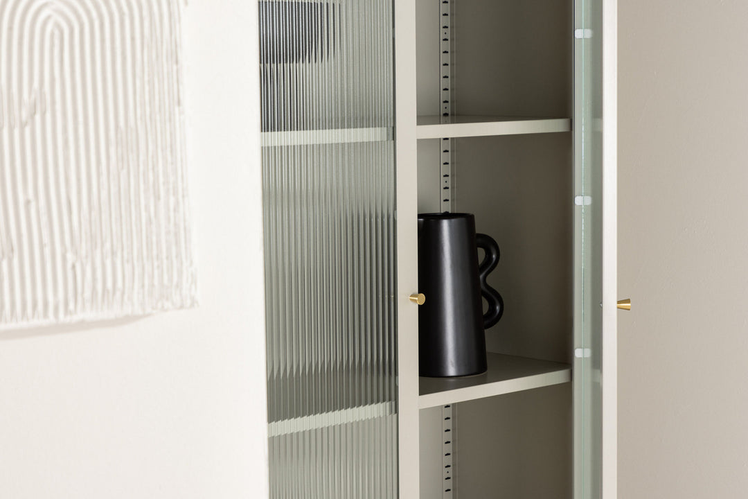 Venture Home Lima Cabinet - Beige  / Beige