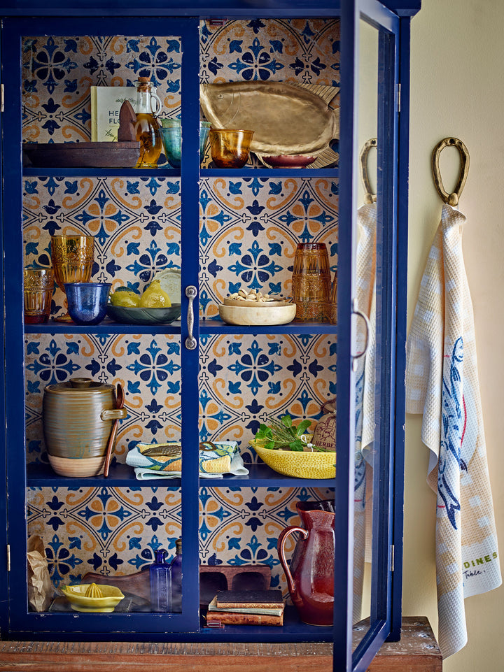 Creative Collection Hazem Skab, Blå, Fyrretræ