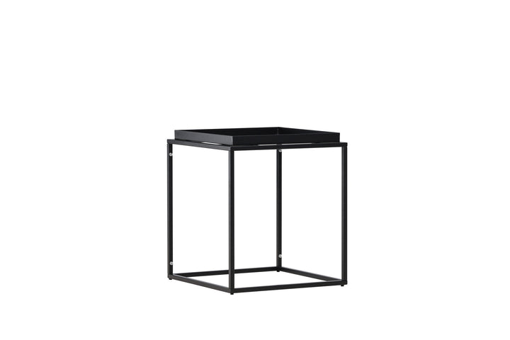 Venture Home Porto Alegre Side Table - Black / Black