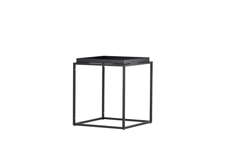 Venture Home Porto Alegre Side Table - Black / Black