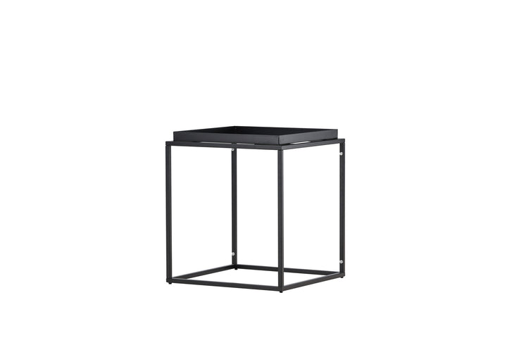 Venture Home Porto Alegre Side Table - Black / Black