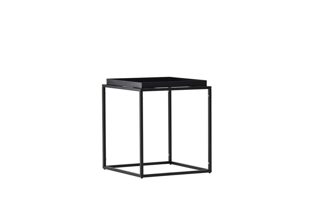 Venture Home Porto Alegre Side Table - Black / Black