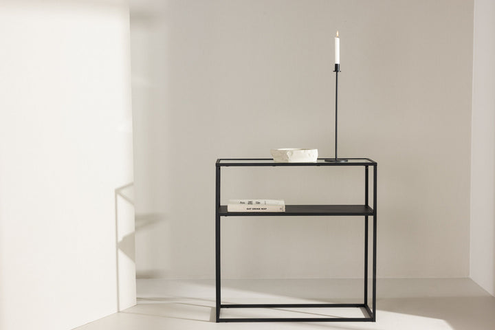 Venture Home Bogóta Side Table - Black / Black
