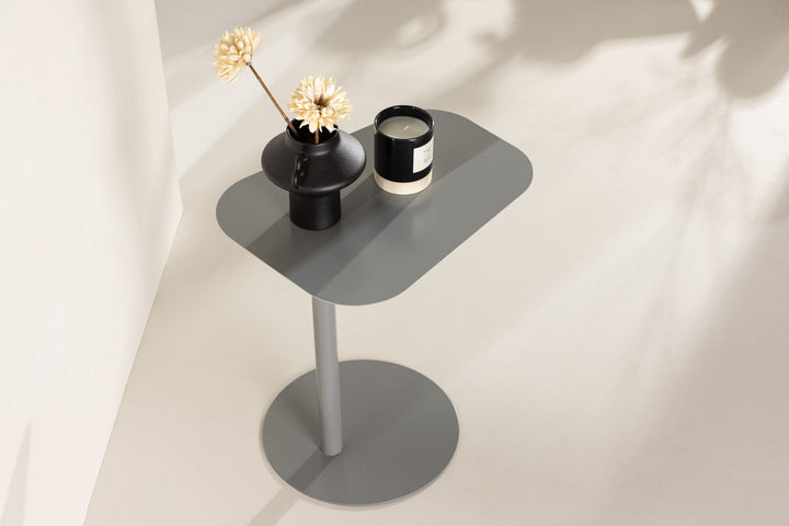 Venture Home San Jose Side Table  - Light grey / Light grey