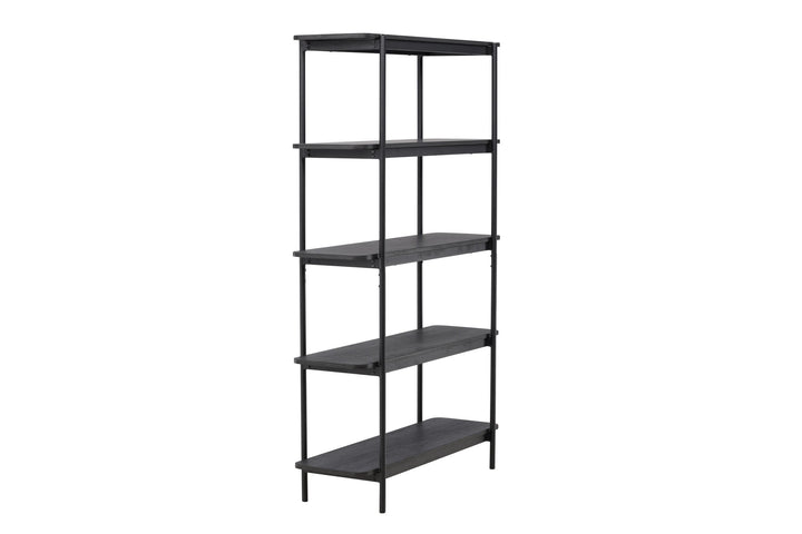 Vind Heim Shelf 190 cm  - Black / Black  FSC 100%