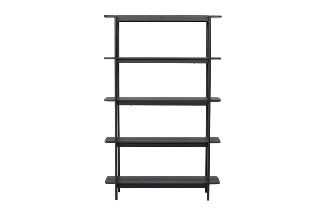 Vind Heim Shelf 190 cm  - Black / Black  FSC 100%