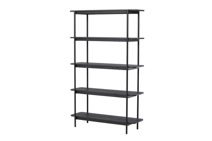 Vind Heim Shelf 190 cm  - Black / Black  FSC 100%
