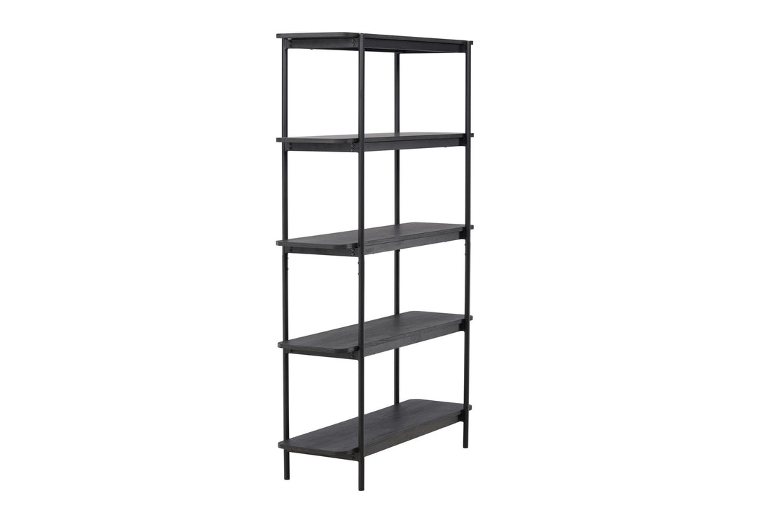 Vind Heim Shelf 190 cm  - Black / Black  FSC 100%