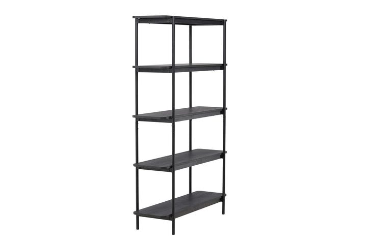 Vind Heim Shelf 190 cm  - Black / Black  FSC 100%