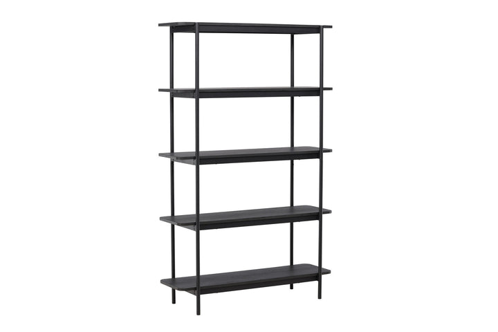 Vind Heim Shelf 190 cm  - Black / Black  FSC 100%