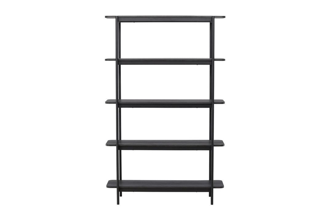 Vind Heim Shelf 190 cm  - Black / Black  FSC 100%