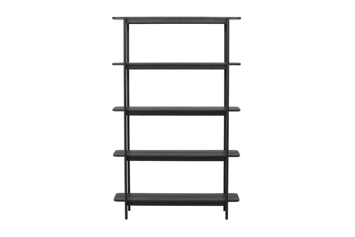 Vind Heim Shelf 190 cm  - Black / Black  FSC 100%