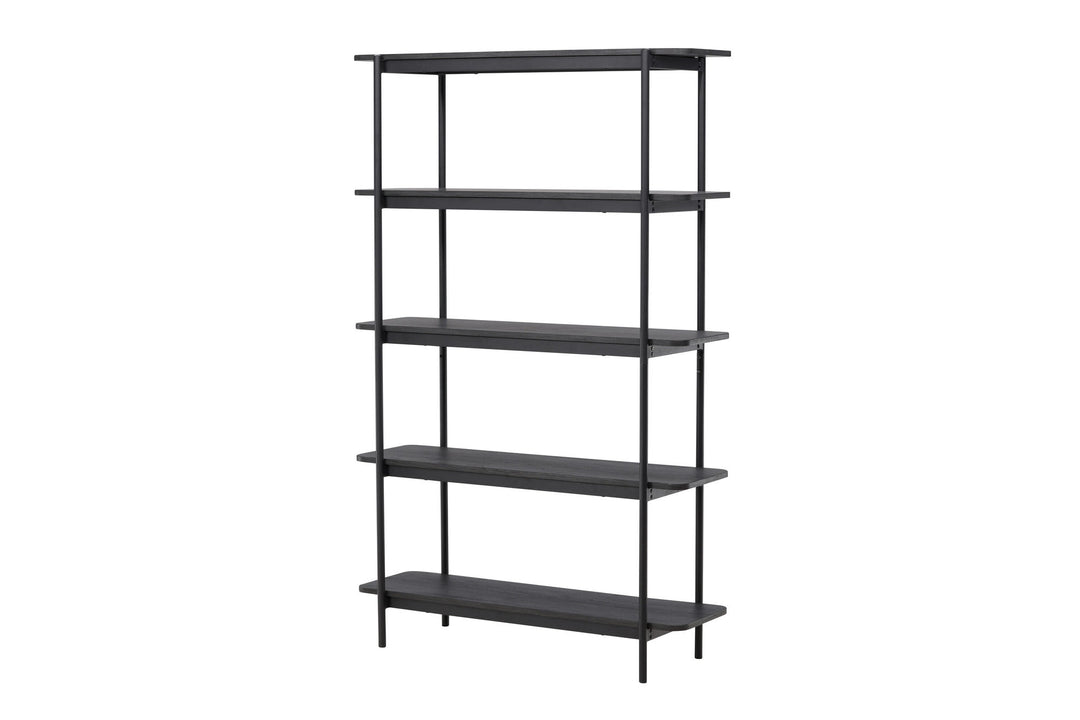 Vind Heim Shelf 190 cm  - Black / Black  FSC 100%