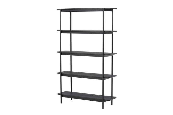 Vind Heim Shelf 190 cm  - Black / Black  FSC 100%