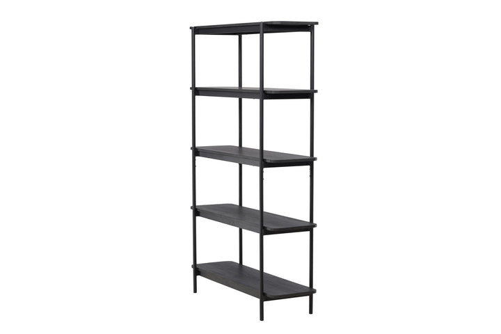 Vind Heim Shelf 190 cm  - Black / Black  FSC 100%