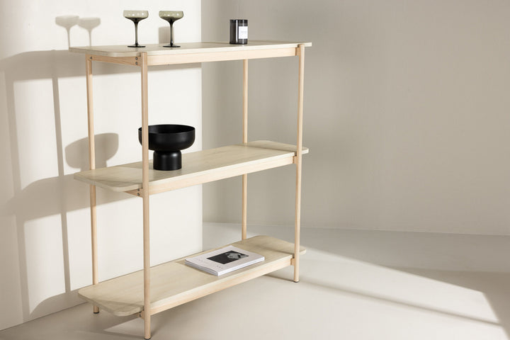 Vind Heim Shelf 120 cm  - Whitewash / Whitewash  FSC 100%