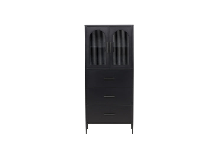 Venture Home La Paz  Cabinet - Black / Black