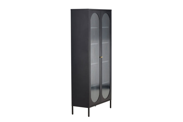 Venture Home Lima Cabinet - Black / Black