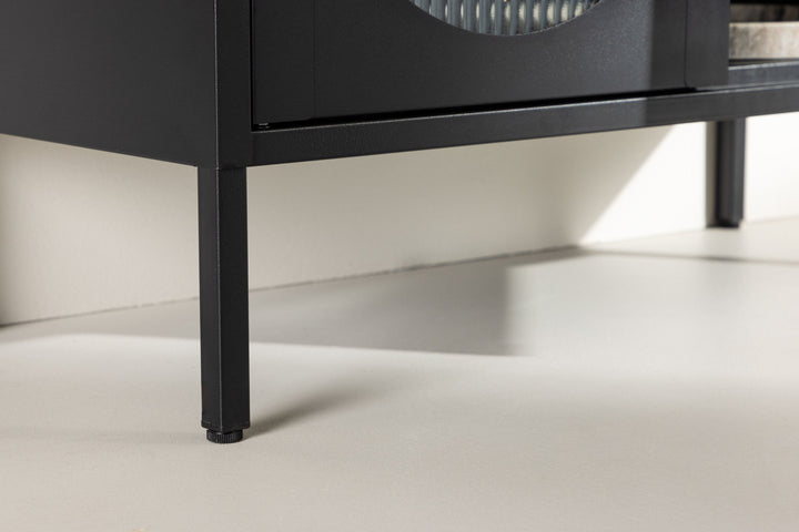 Venture Home Lima Cabinet - Black / Black