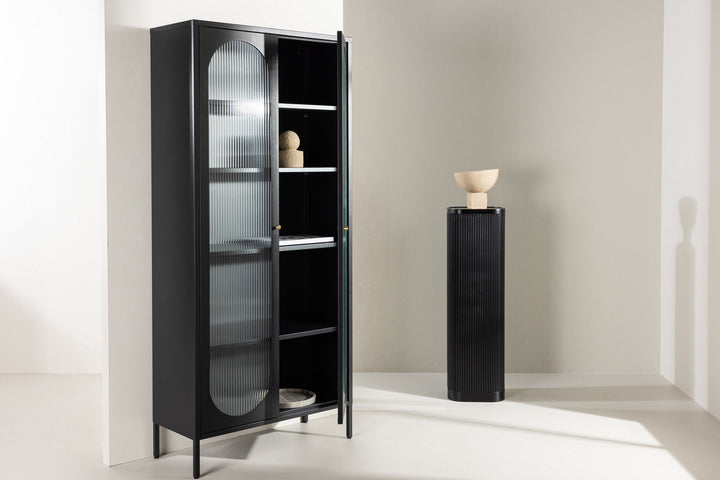 Venture Home Lima Cabinet - Black / Black