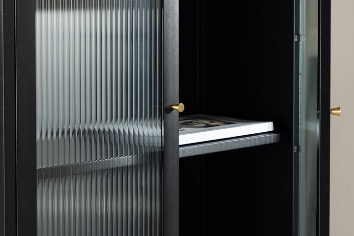 Venture Home Lima Cabinet - Black / Black