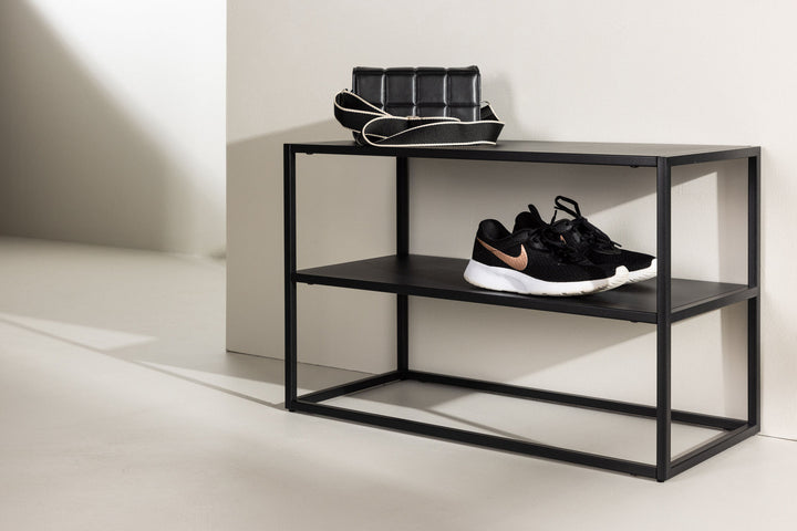 Venture Home Curitiba Shoe Storage - Black / Black