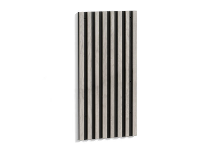Venture Home Toulon Wall Panel - Nightstand W40,5 x H80 x D2,8 - Black/Whitewash /  MDF