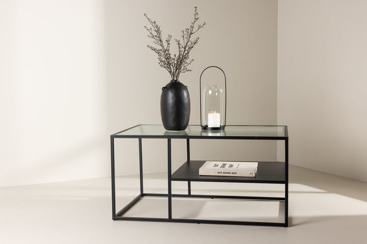 Venture Home Campinas Sofa Table - Black / Black
