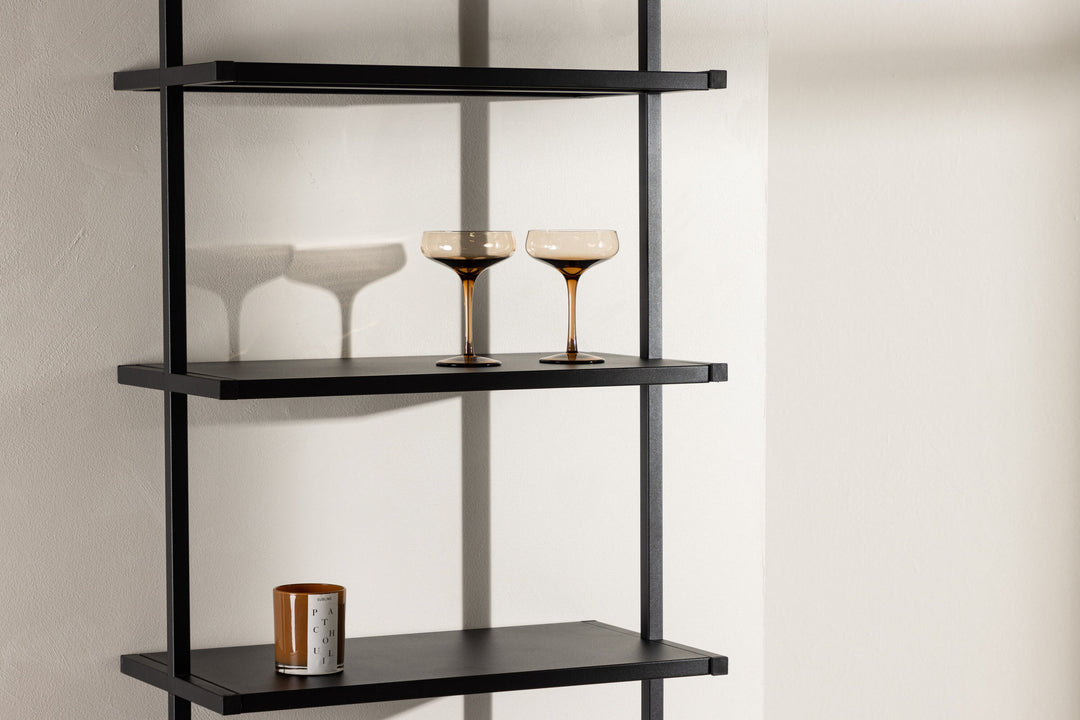 Venture Home Caracas Shelf - Black / Black
