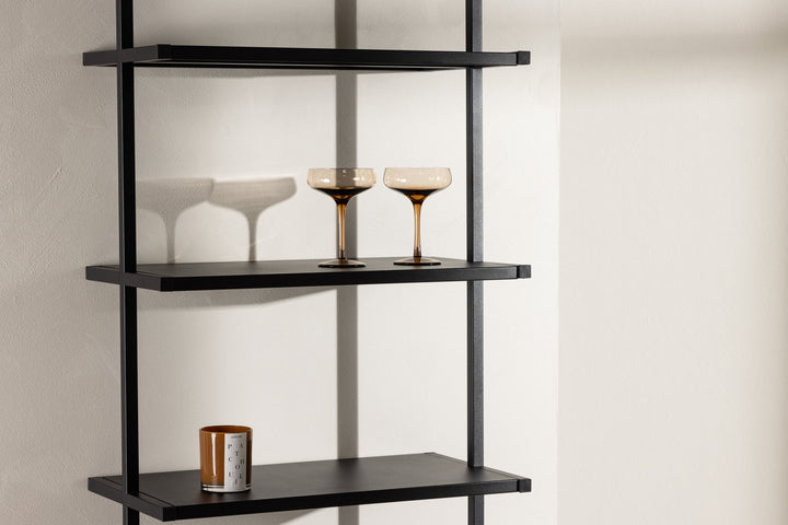 Venture Home Caracas Shelf - Black / Black