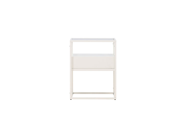 Venture Home Fortaleza  Side Table - White  / White