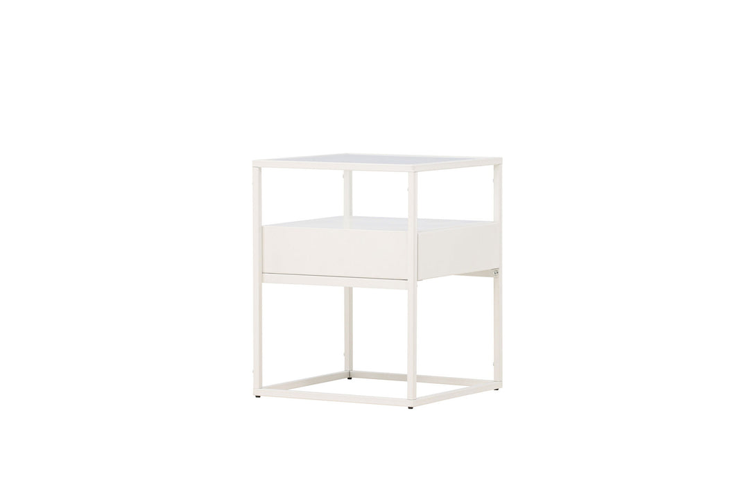 Venture Home Fortaleza  Side Table - White  / White