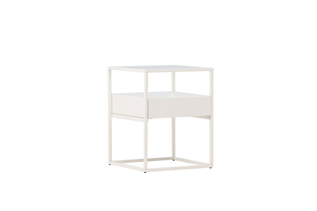 Venture Home Fortaleza  Side Table - White  / White