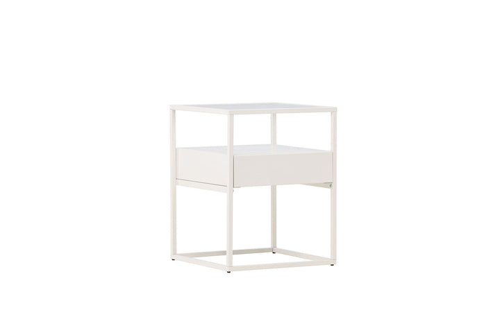 Venture Home Fortaleza  Side Table - White  / White