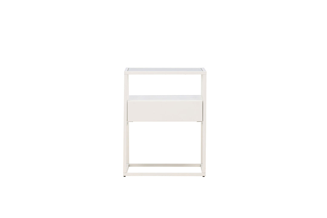 Venture Home Fortaleza  Side Table - White  / White