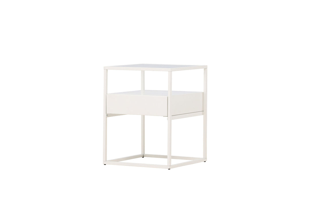 Venture Home Fortaleza  Side Table - White  / White