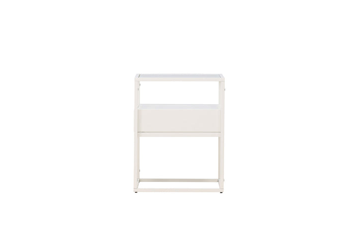 Venture Home Fortaleza  Side Table - White  / White