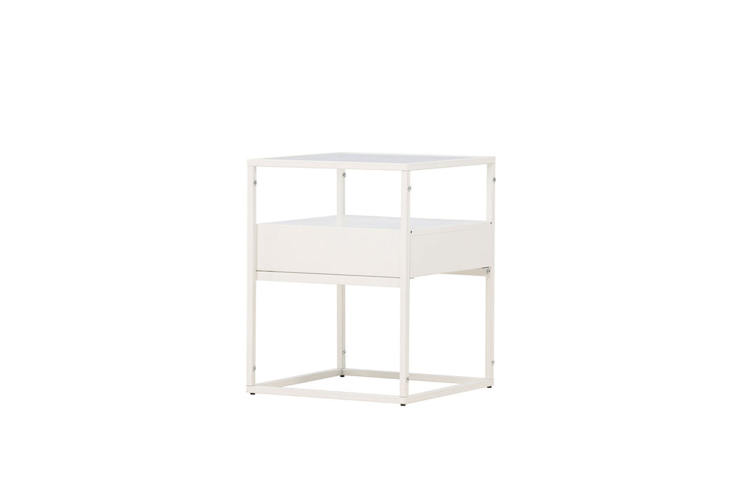 Venture Home Fortaleza  Side Table - White  / White