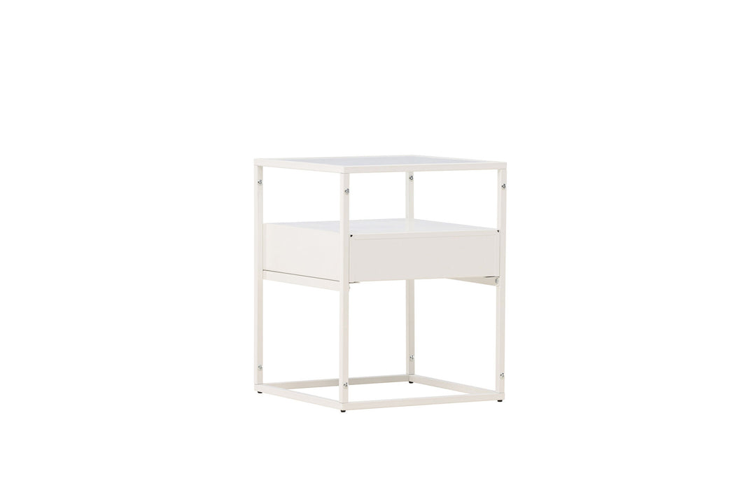 Venture Home Fortaleza  Side Table - White  / White