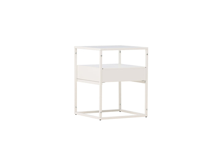 Venture Home Fortaleza  Side Table - White  / White