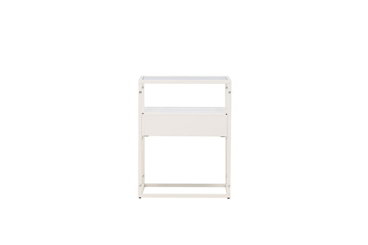 Venture Home Fortaleza  Side Table - White  / White