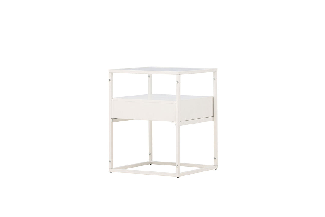 Venture Home Fortaleza  Side Table - White  / White