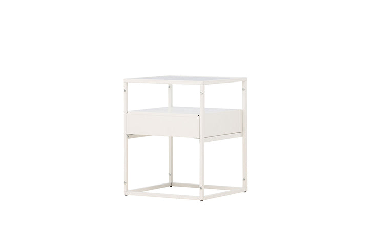 Venture Home Fortaleza  Side Table - White  / White