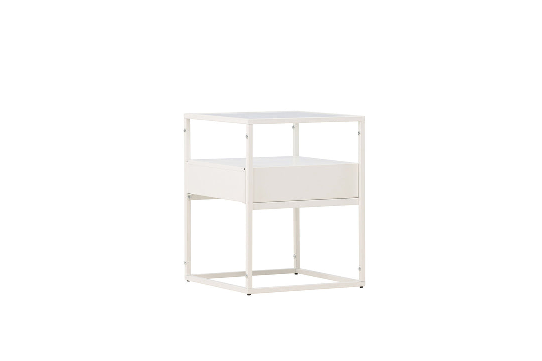 Venture Home Fortaleza  Side Table - White  / White