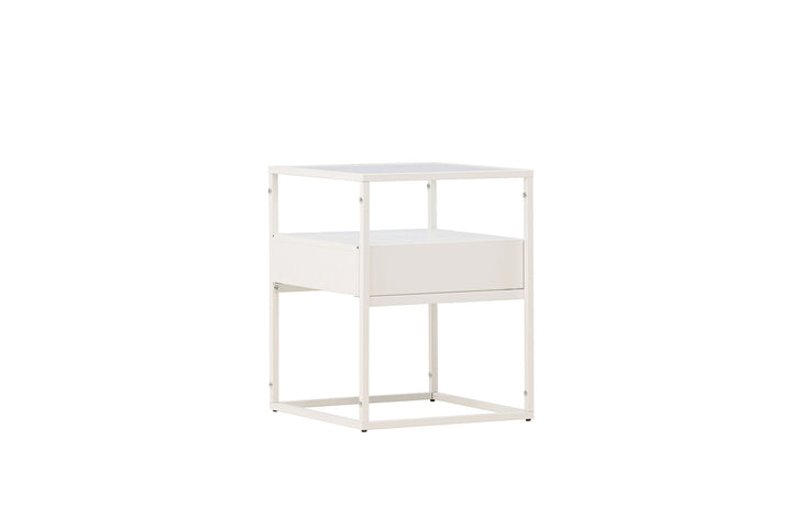 Venture Home Fortaleza  Side Table - White  / White