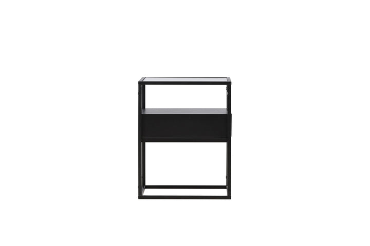 Venture Home Fortaleza  Side Table - Black / Black